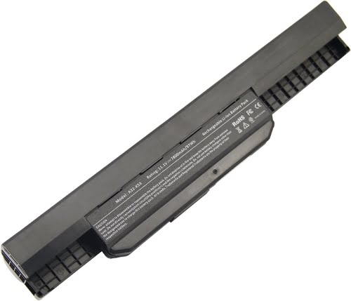 A31-K53, A32-K53 ersatz Laptop Akku fuer Asus A43, A43BR, 9 zellen, 10,8V, 6600mAh