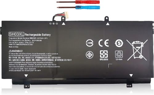 3ICP4/85/98, 859026-421 ersatz Laptop Akku fuer HP ENVY 13-AB044, ENVY 13-AB063, 3 zellen, 11,55v, 5020mah / 57,9wh