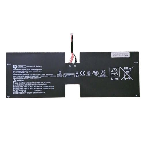 697231-171, 697311-001 ersatz Laptop Akku fuer HP Spectre XT TouchSmart 15-4000eg Ultrabook Series, Spectre XT TouchSmart 15-4000ew Ultrabook Series, 14,8V, 48wh, 4 zellen