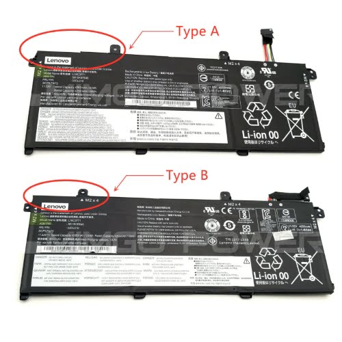 02DL007, 02DL008 ersatz Laptop Akku fuer Lenovo ThinkPad, ThinkPad P14s 1st Gen Ser, 4385mah / 51wh, 11,52v