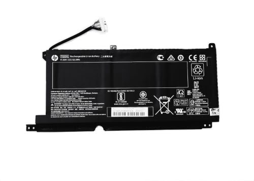 3ICP6/60/72, HSTNN-DB9G ersatz Laptop Akku fuer HP 15-dk0020TX, 15-dk0125TX, 4323mah / 52,5wh, 11,55v