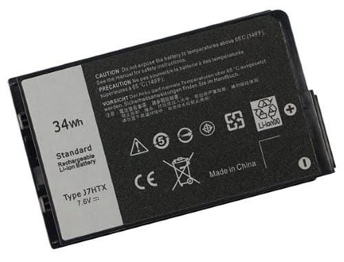 451-BCDH, 7XNTR ersatz Laptop Akku fuer Dell Latitude 12 7202, Latitude 7202, 7,6V, 34wh