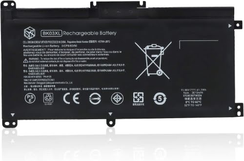 916366-421, 916366-541 ersatz Laptop Akku fuer HP Pavilion x360 14-ba000, Pavilion X360 14-BA000NF, 11,55v, 41,7wh, 3 zellen