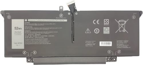 7CXN6, HRGYV ersatz Laptop Akku fuer Dell Latitude 7310 0HKD9, Latitude 7310 1236G, 7,6V, 52wh