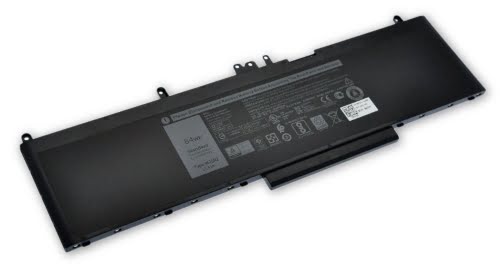 04F5YV, 3ICP7/54/64-2 ersatz Laptop Akku fuer Dell Latitude E5570, Precision 3510, 11,4v, 84wh, 6 zellen