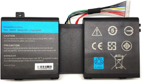 02F8K3, 0G33TT ersatz Laptop Akku fuer Dell Alienware 17, Alienware 17 17X M17X-R5, 86wh, 14,8V